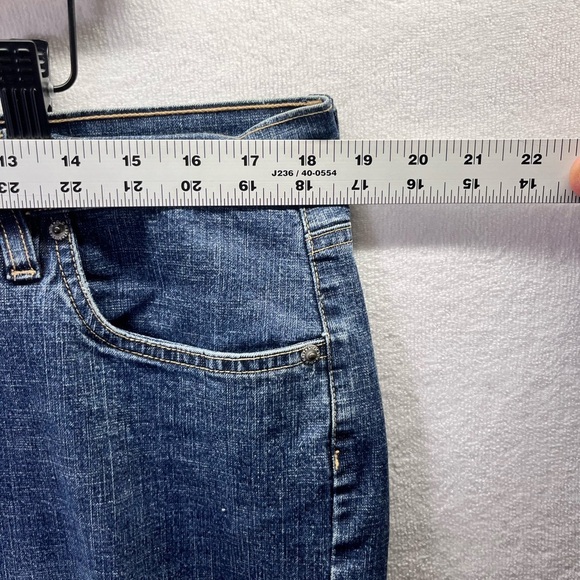 Old Navy Y2K vintage Ultra Low Waist Bootcut Jeans Womens 16 Short Denim 2126 - Picture 4 of 10